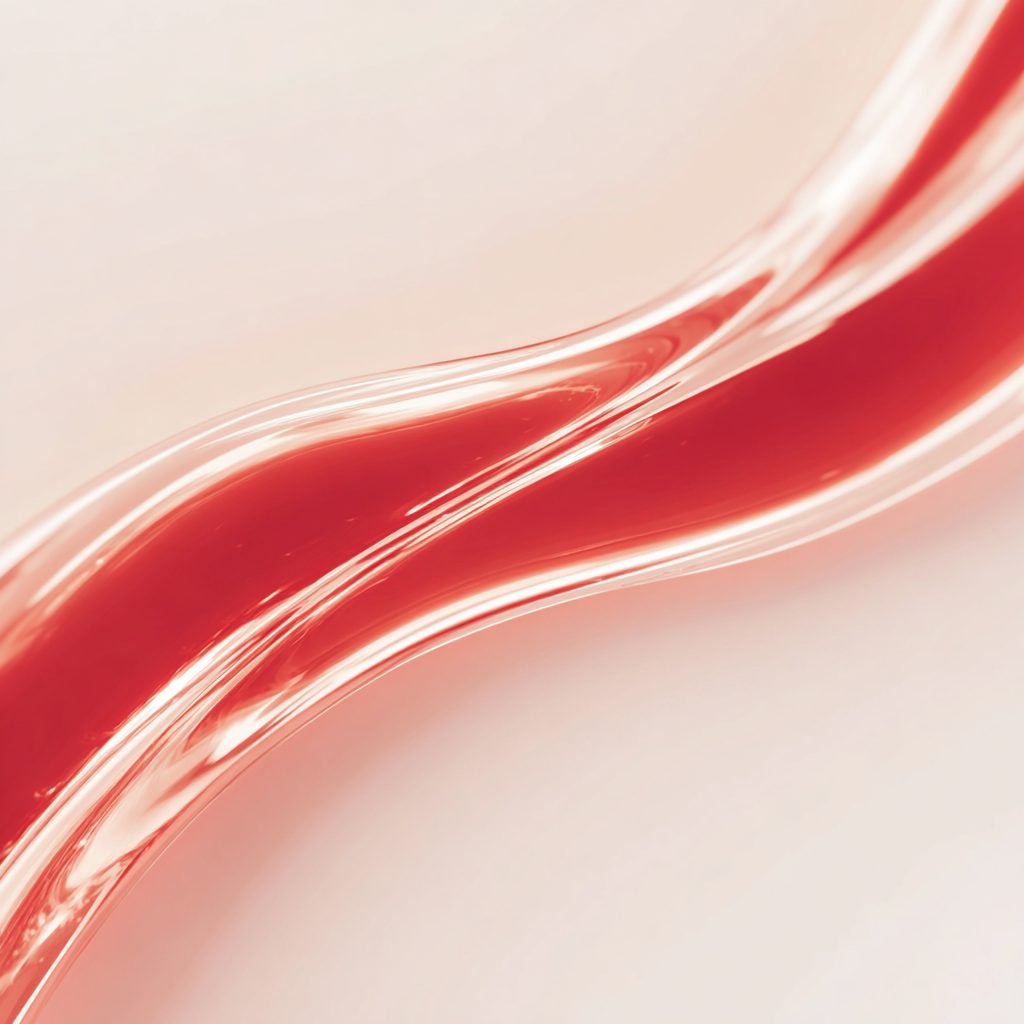 Abstract blood circulation concept red fluid flo